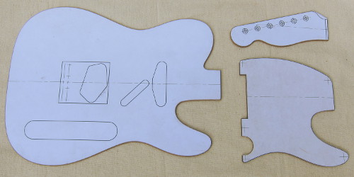 Examples of guitar templates