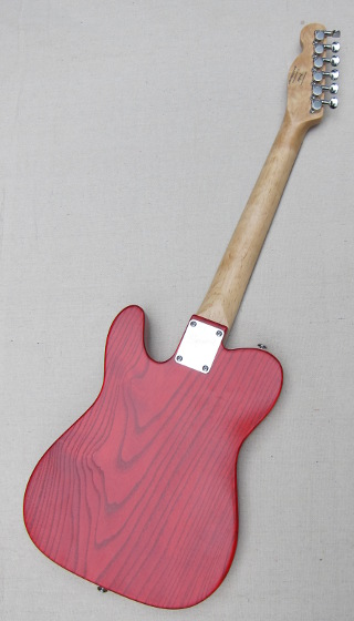 Back of the Mini Telecaster as finished