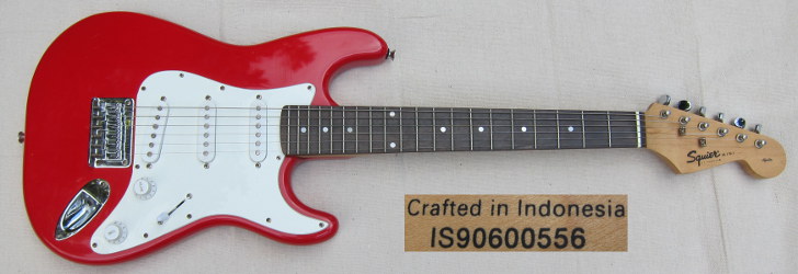 squier mini strat IS90600556