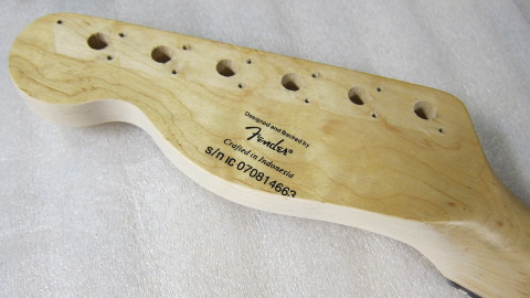 telecaster headstock mod done back view photo